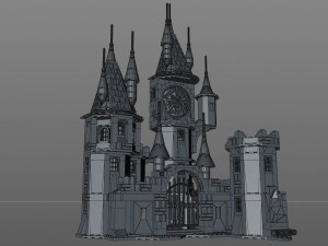 lego fantastic castle Modèle 3D