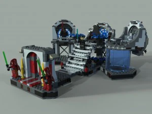 lego yıldız savaşları 3D Model