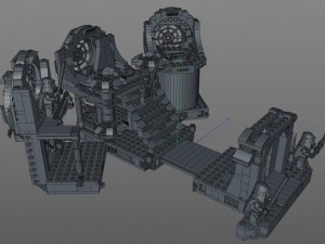 lego star wars 3D Model
