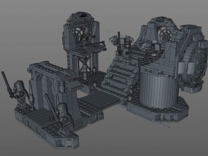 lego star wars 3D Model