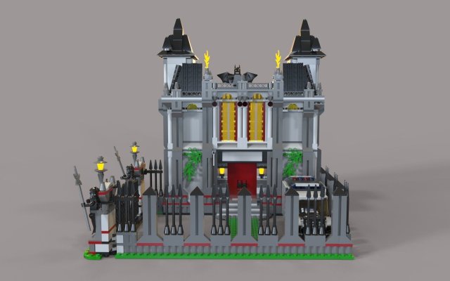lego jail 3D in 3DExport
