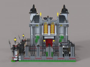 lego jail Modèle 3D