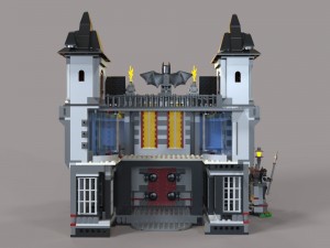 lego jail Model 3D