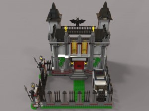 lego jail Model 3D