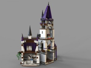 lego 3d house fantasy 3D Model