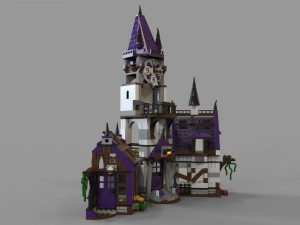 lego 3d house fantasy 3D Model