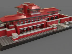 lego 3d robie evi 3D Model