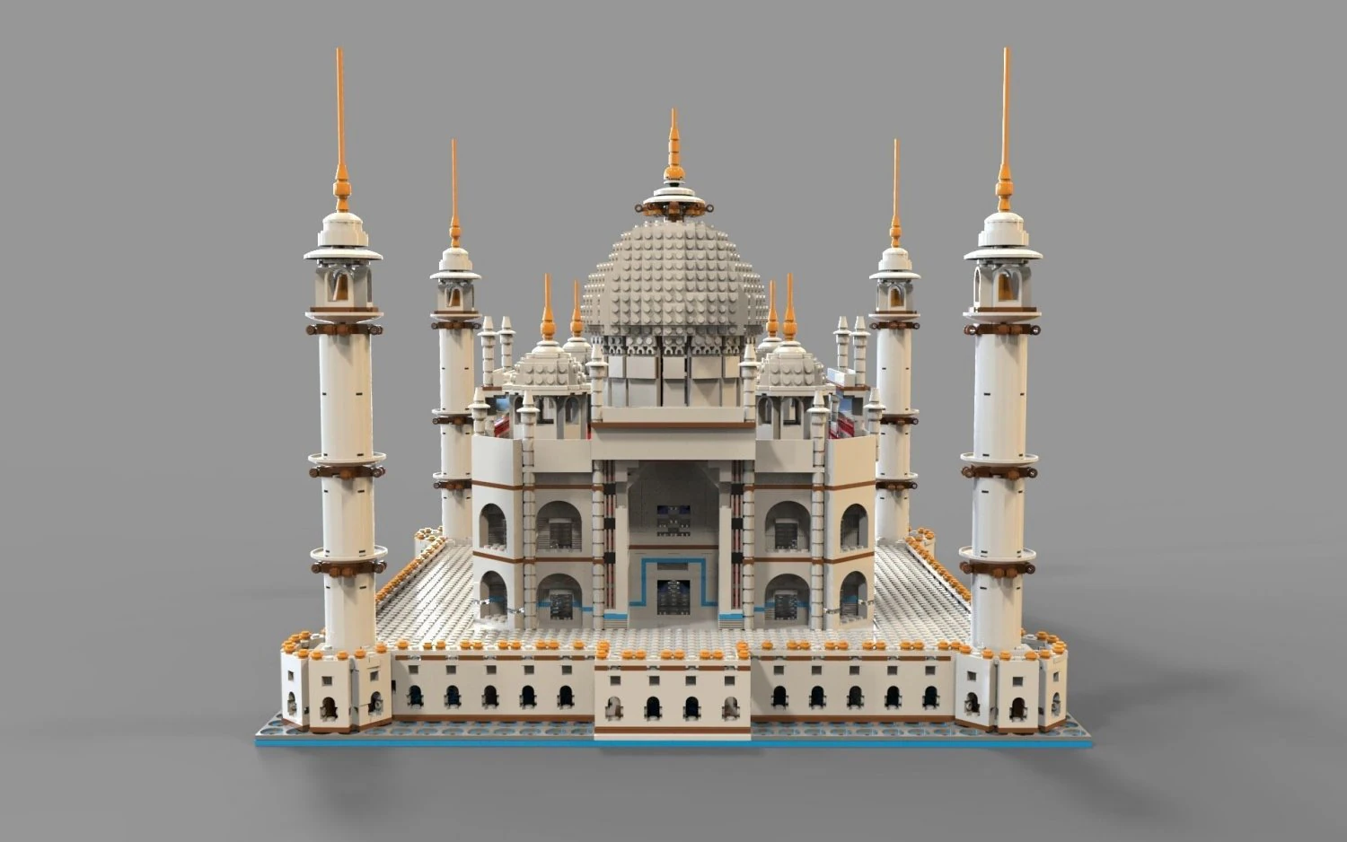 lego mosque vr - ar - low-poly 3D Model .c4d .max .obj .3ds .fbx .stl .blend 