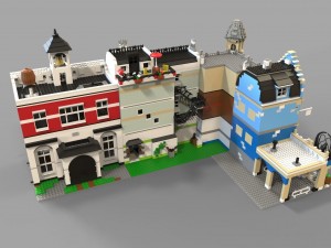 lego city vr - ar - low-poly 3D Model