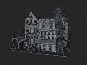 lego city vr - ar - low-poly 3D Model