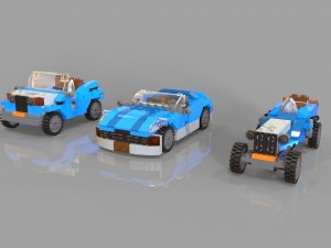 lego cars pack 3 3D मॉडल