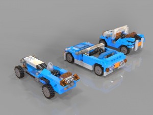 lego cars pack 3 3D मॉडल
