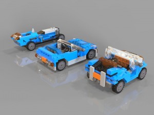lego cars pack 3 3D मॉडल