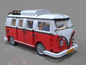lego car Modèle 3D