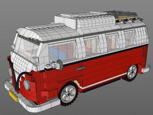 lego car 3D 모델