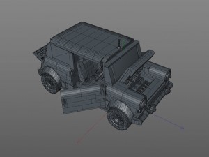 lego car 3D Model