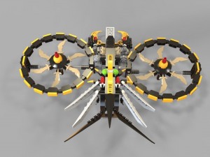 lego copter game 3D 모델