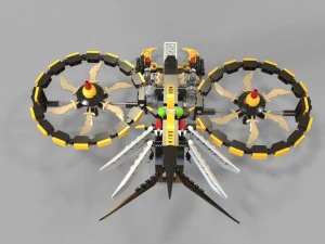 lego copter game 3D Model