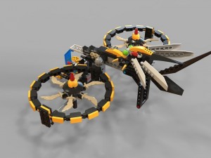 lego copter game 3D 모델