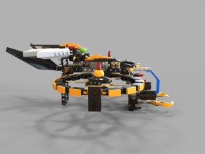 lego copter game 3D 모델