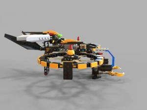 lego copter game 3D Model