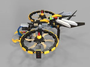 lego copter game 3D Model