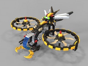 lego copter game 3D 모델