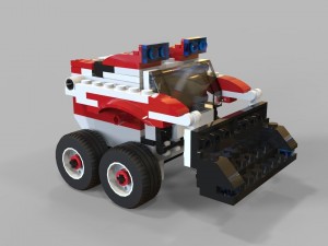 lego cars pack 2 3Dモデル