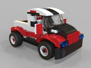 lego cars pack 2 3D Model
