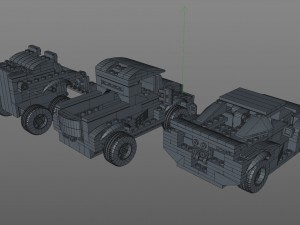 lego cars pack 2 3Dモデル