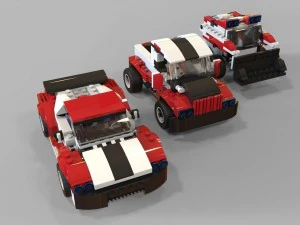 lego arabalar paketi 2 3D Model