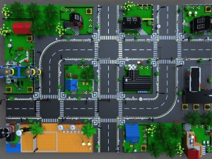 lego city game Model 3D