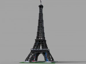 lego tower eifel 3D Model