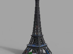 lego tower eifel 3D Model