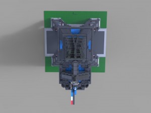 lego tower eifel Modèle 3D