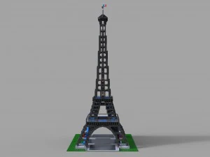 lego tower eifel 3D Model