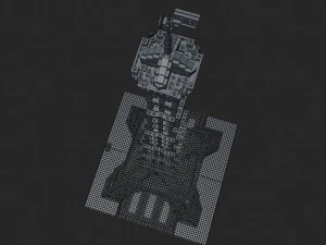 lego tower eifel 3D Model