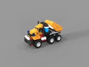 lego cars pack low-poly 3D 모델