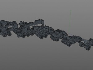 lego cars pack low-poly 3D 모델