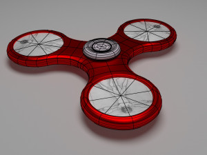 spinner toy 3D 模型