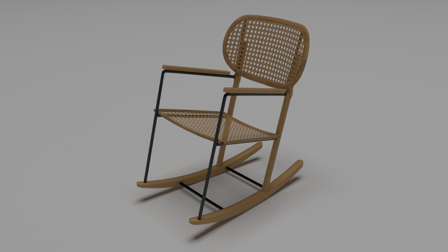 Marty Fielding heilige Recyclen Gronadal rocking chair 3D Model in Chair 3DExport