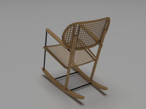 Gronadal rocking chair 3D 모델