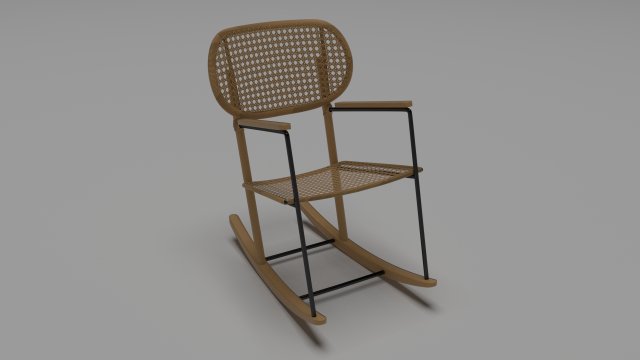 Gronadal rocking chair 3D Model in Chair 3DExport