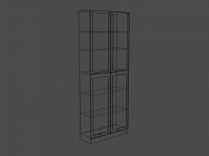 Billy bookcase 80x202cm 3Dモデル