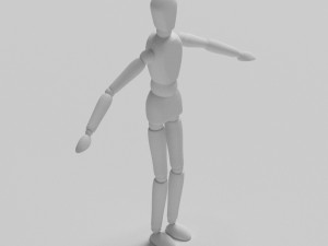 Dummy base body Modello 3D