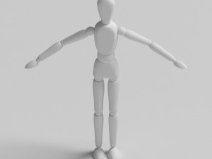 Dummy base body 3D Model