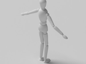 Dummy base body 3D Model