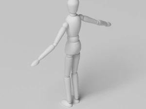 Dummy base body 3D Model