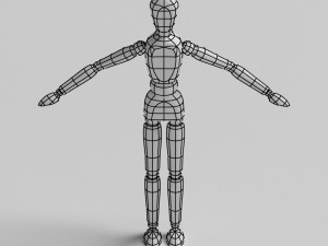 Dummy base body 3D Model