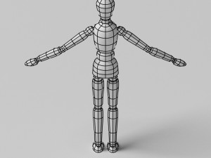 Dummy base body 3D Model